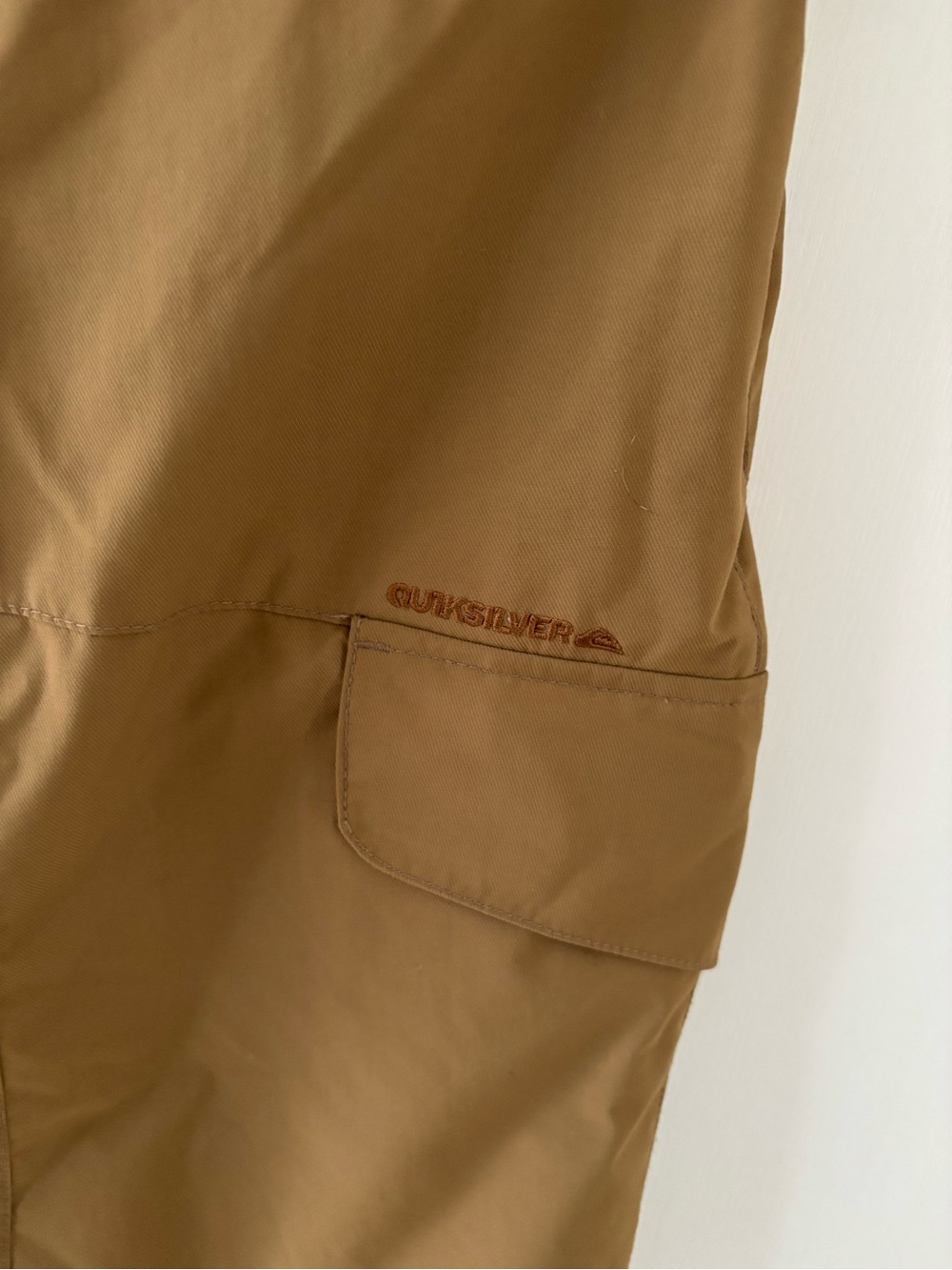 Quiksilver Utility Snow Pants Unisex Brown Ski Snowboard Men Small Winter Hiking - Picture 7 of 12